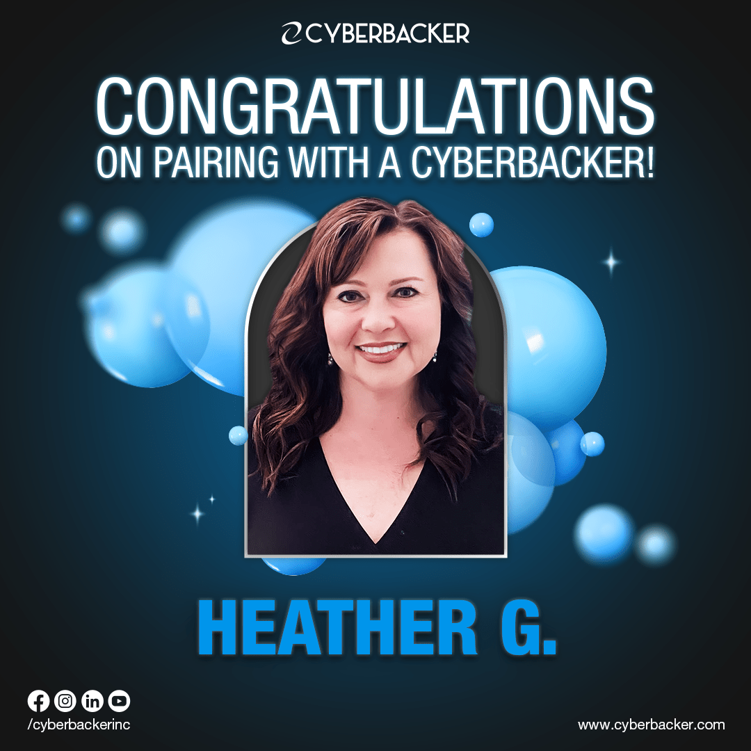 Congratulations On Pairing With A Cyberbacker - Virtual Services