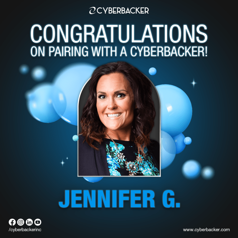 Congratulations On Pairing With A Cyberbacker - Virtual Services