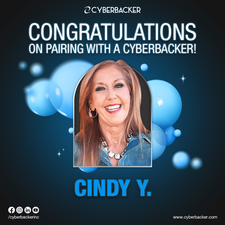 Congratulations On Pairing With A Cyberbacker - Virtual Services