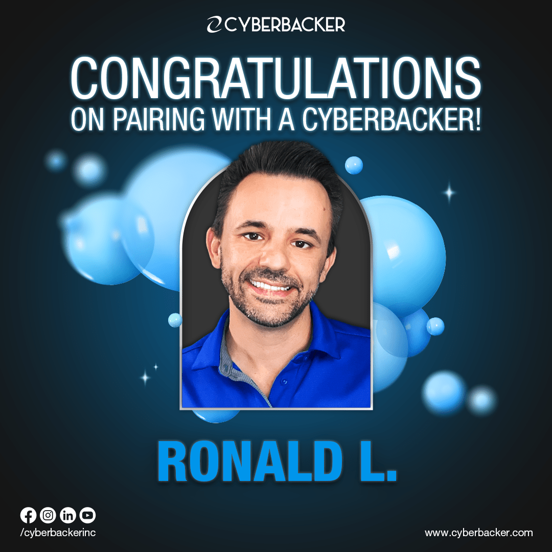 Congratulations On Pairing With A Cyberbacker - Virtual Services