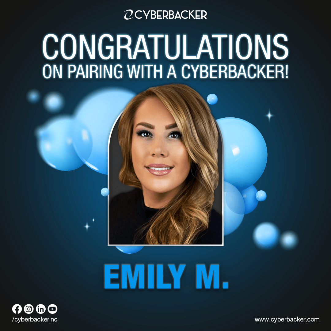 Congratulations On Pairing With A Cyberbacker - Virtual Services