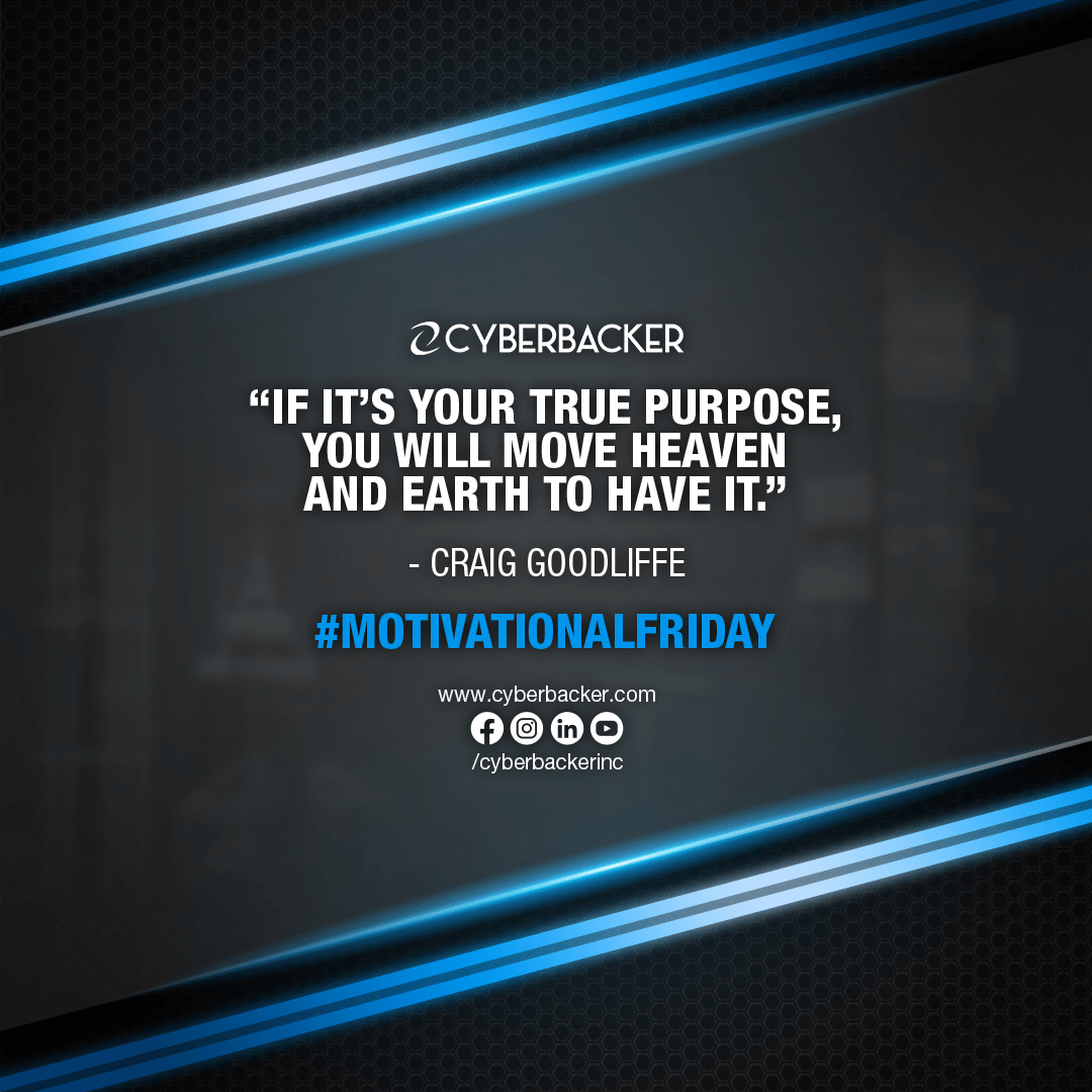 Motivational Friday - Craig Goodliffe - Virtual Assistant