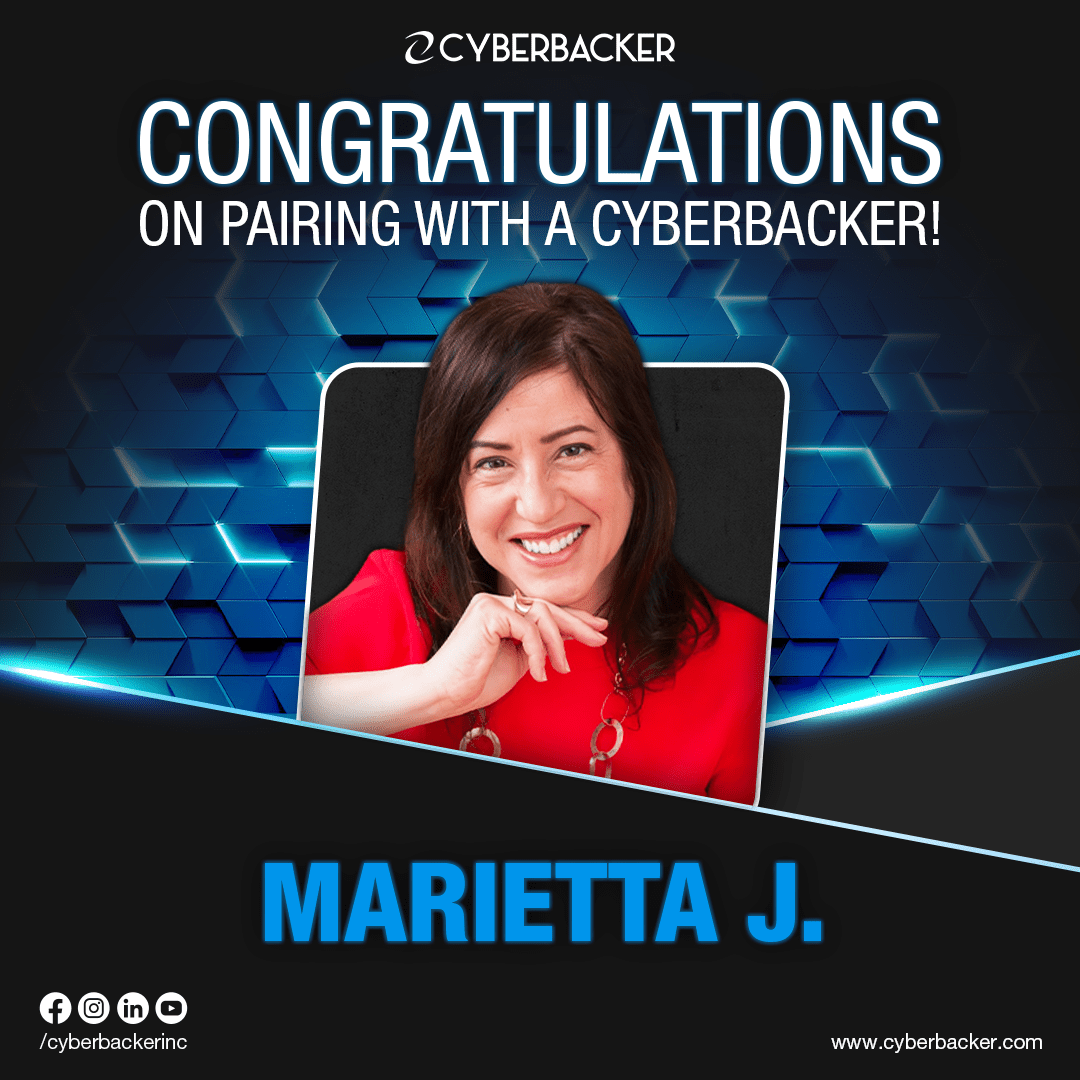 Congratulations On Pairing With A Cyberbacker - Virtual Assistant