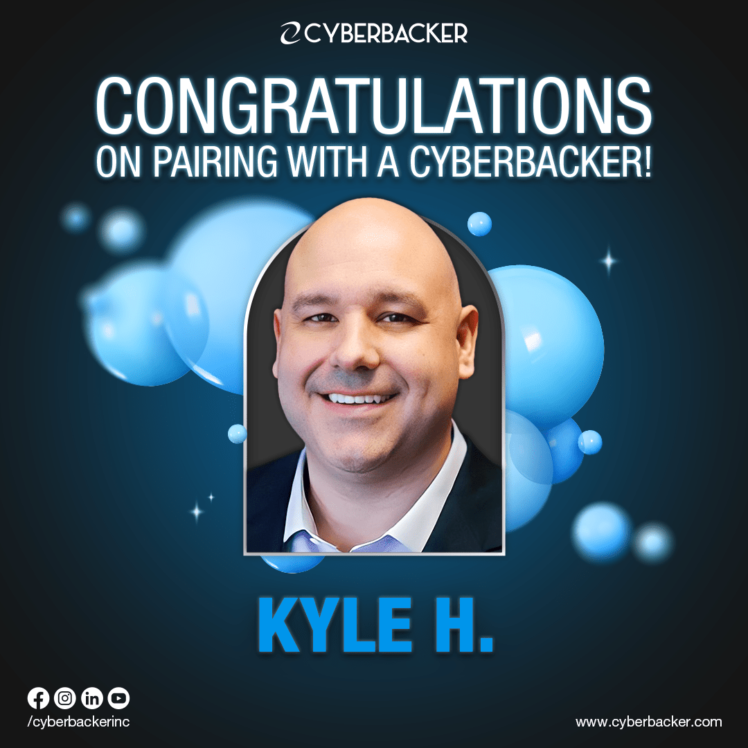 Congratulations On Pairing With A Cyberbacker Kyle H Cyberbacker 