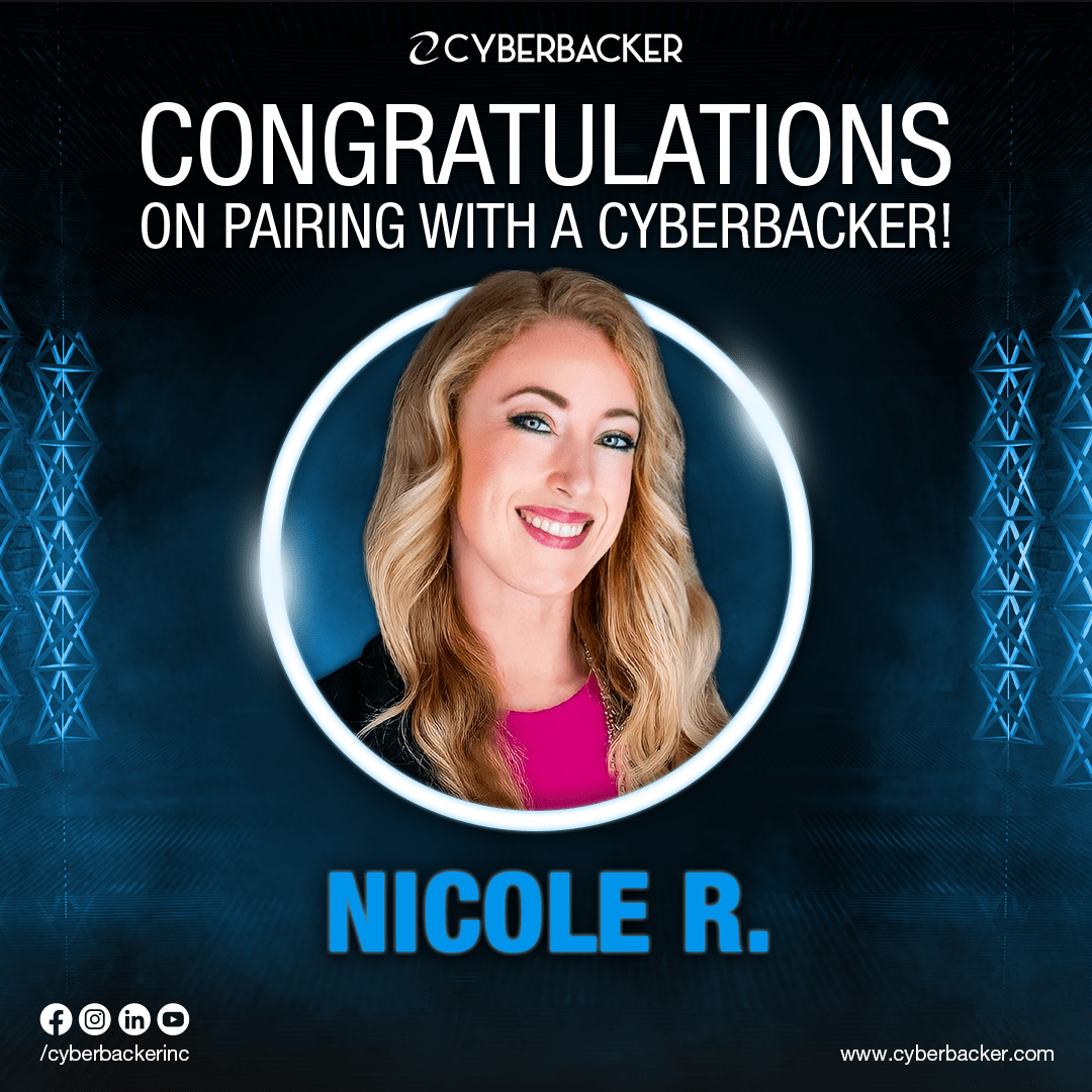 Congratulations On Pairing With A Cyberbacker - Virtual Services