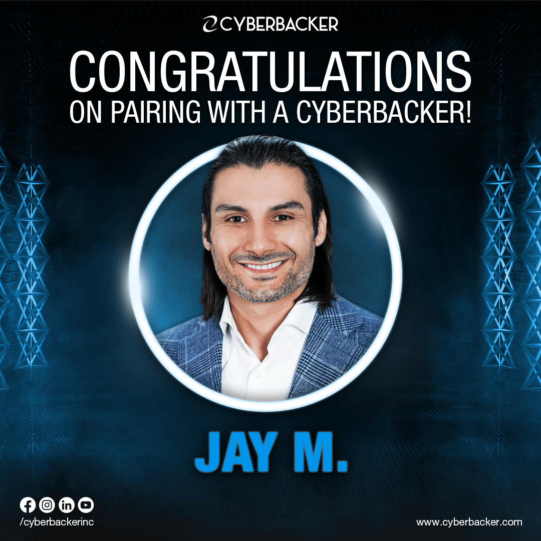 Congratulations On Pairing With A Cyberbacker - Virtual Services