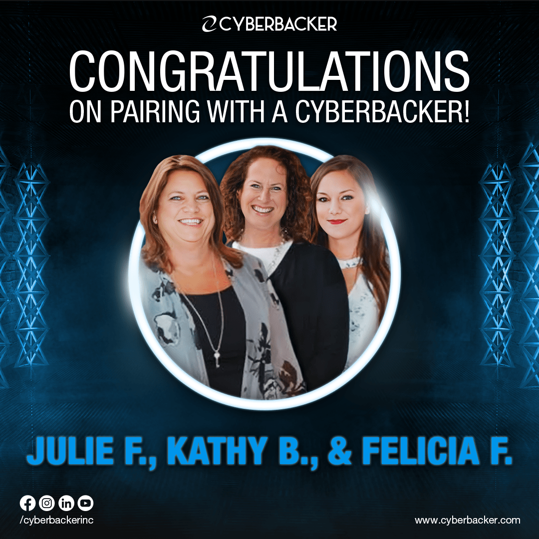 Congratulations On Pairing With A Cyberbacker - Virtual Services