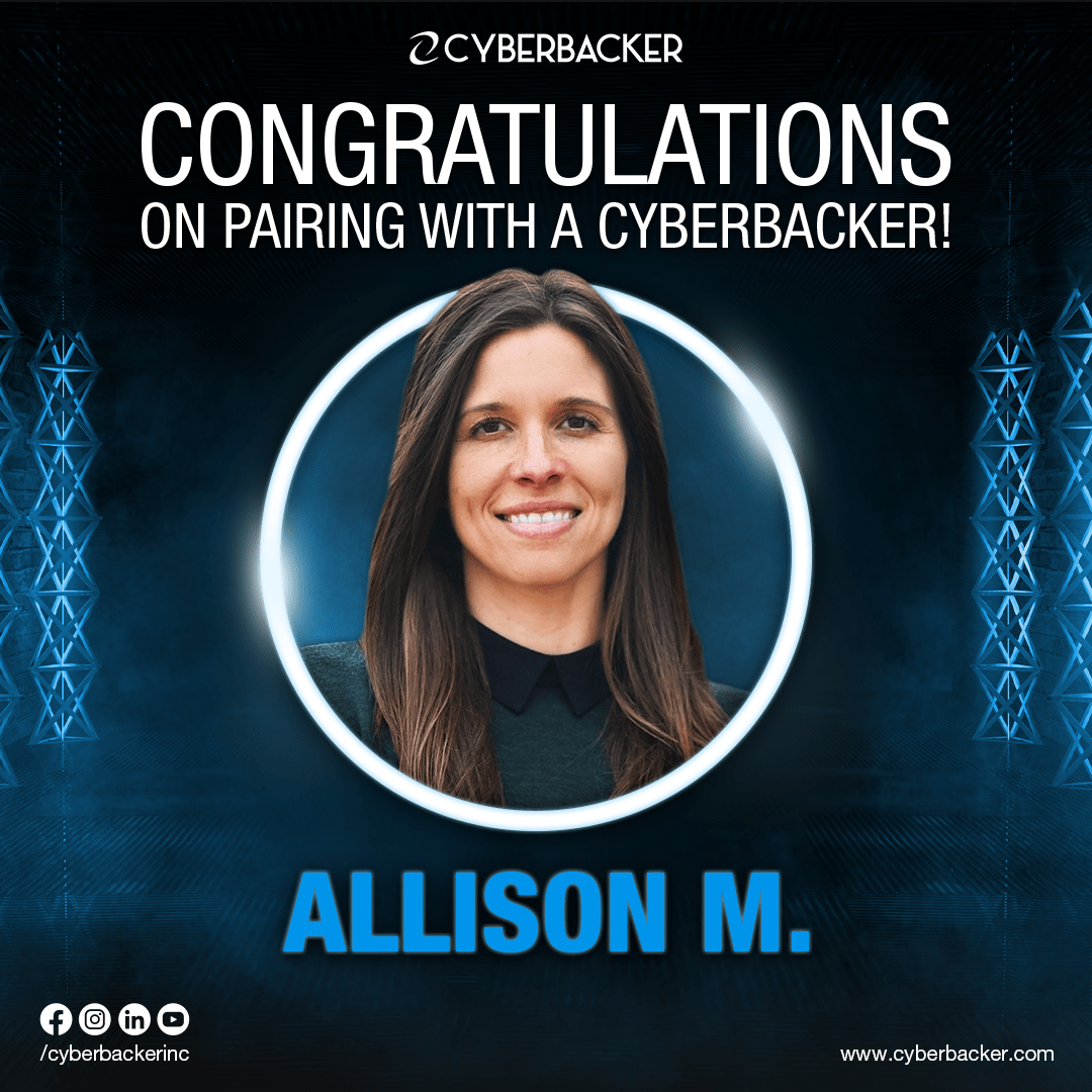 Congratulations On Pairing With A Cyberbacker - Virtual Services