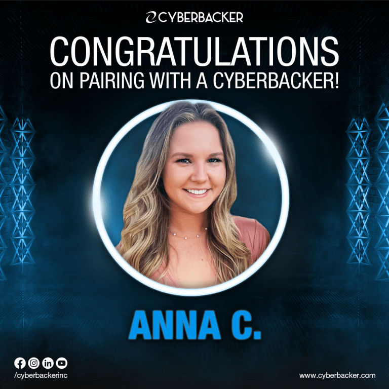 Congratulations On Pairing With A Cyberbacker - Virtual Services