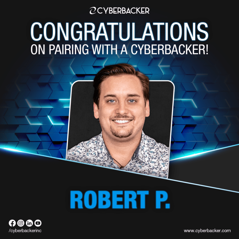 Congratulations On Pairing With A Cyberbacker - Virtual Services