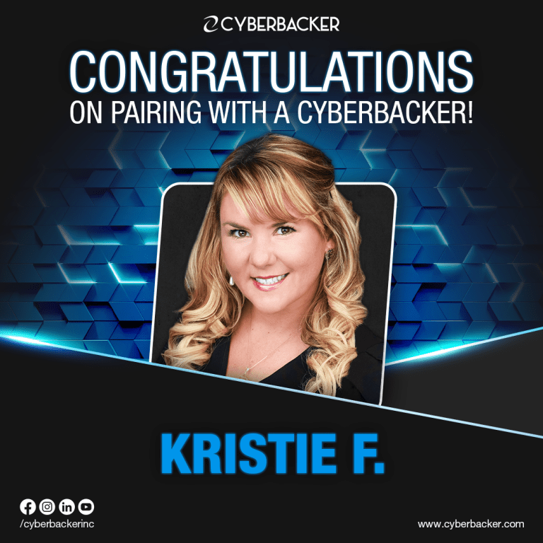 Congratulations On Pairing With A Cyberbacker - Virtual Services