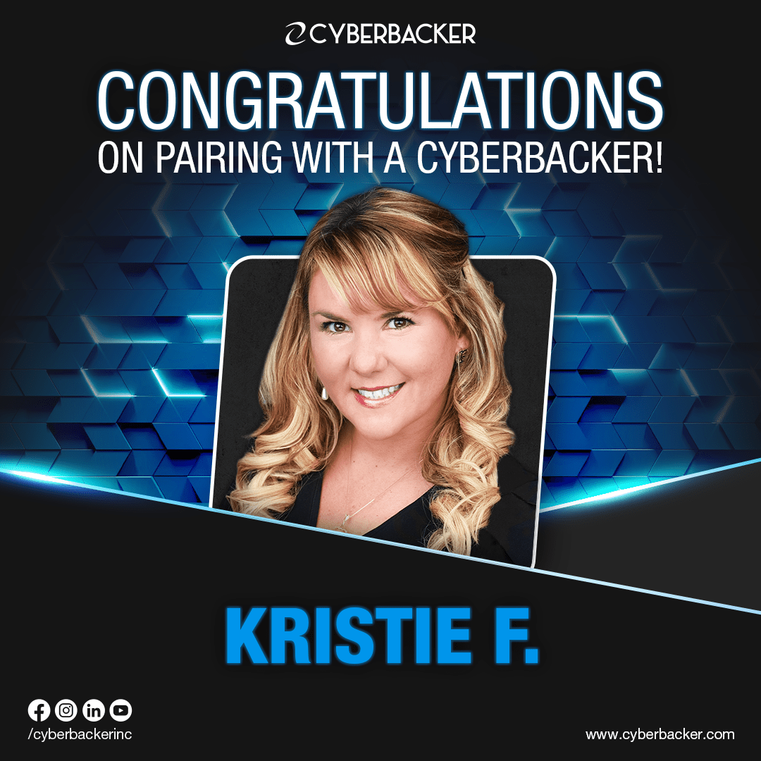 Congratulations On Pairing With A Cyberbacker - Virtual Services