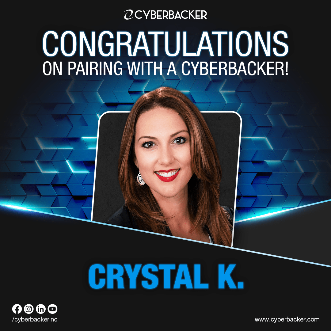 Congratulations On Pairing With A Cyberbacker - Virtual Services