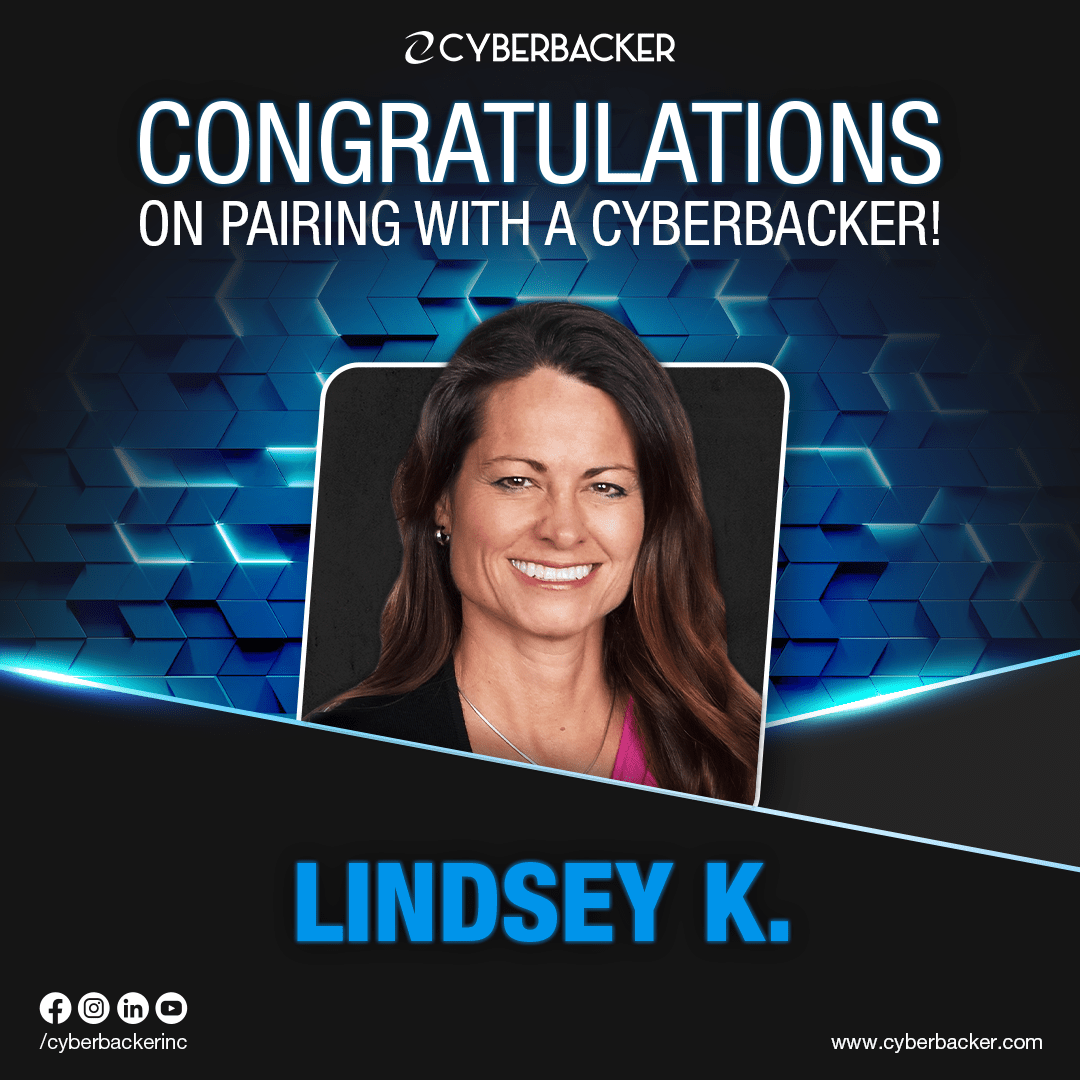 Congratulations On Pairing With A Cyberbacker - Virtual Services