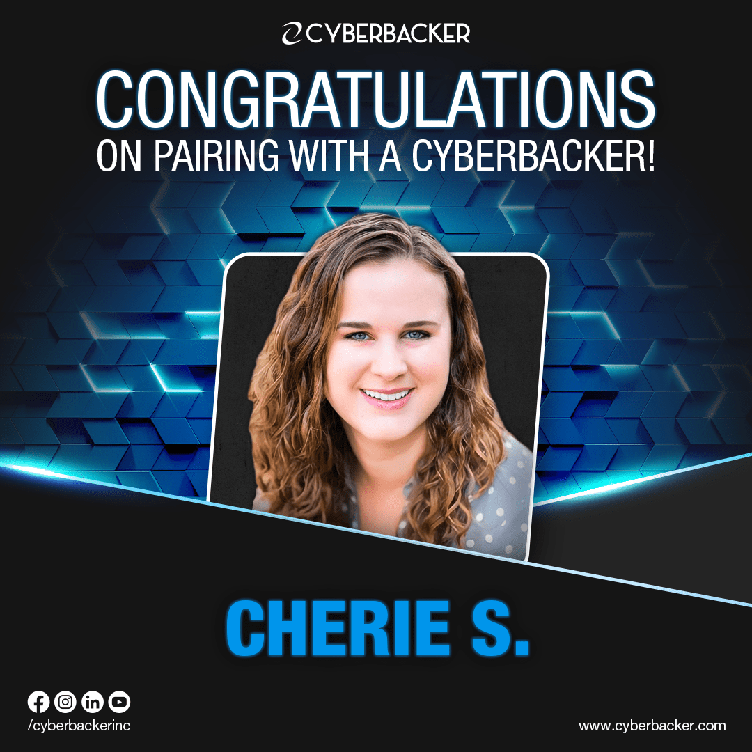 Congratulations On Pairing With A Cyberbacker - Virtual Services