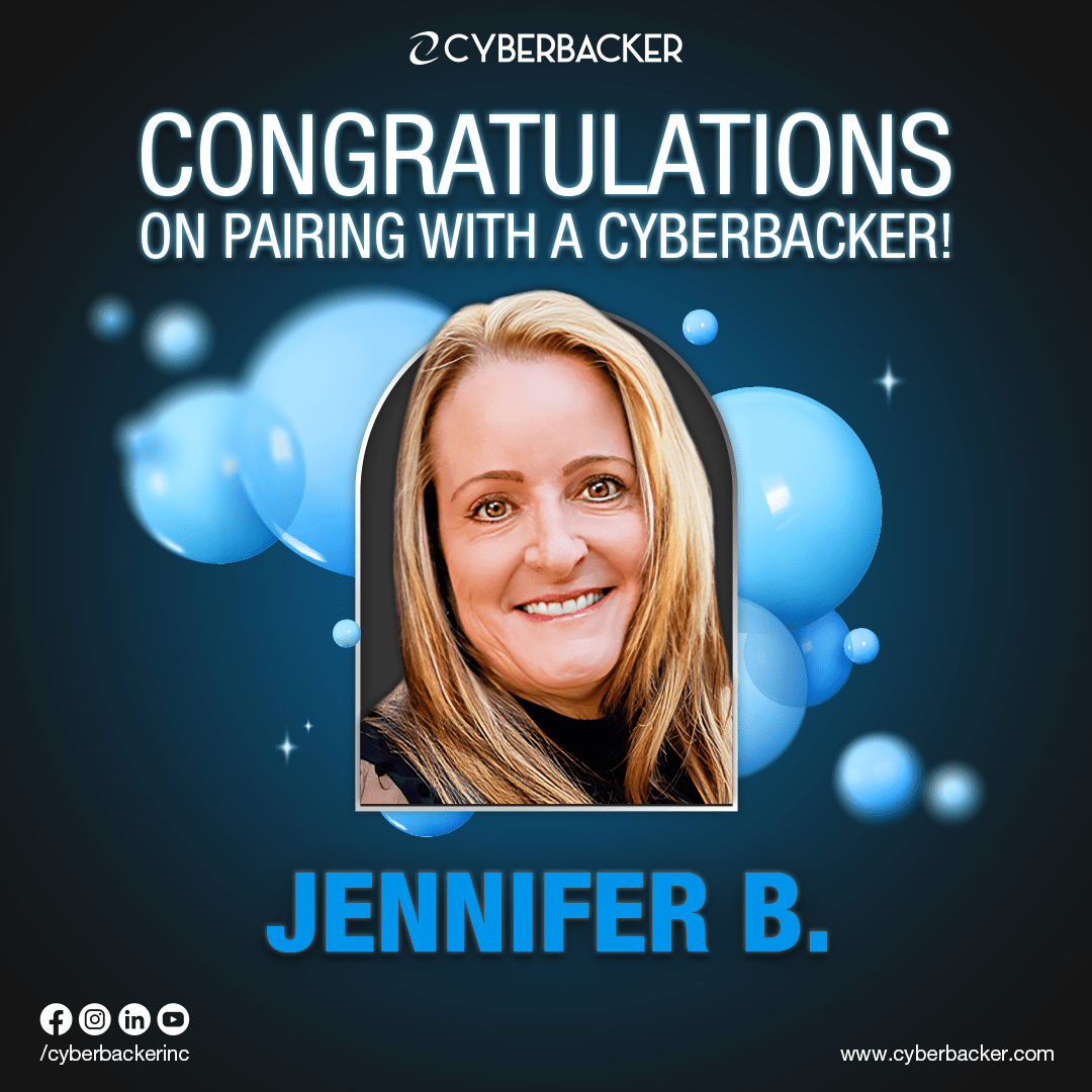 Congratulations On Pairing With A Cyberbacker - Virtual Services