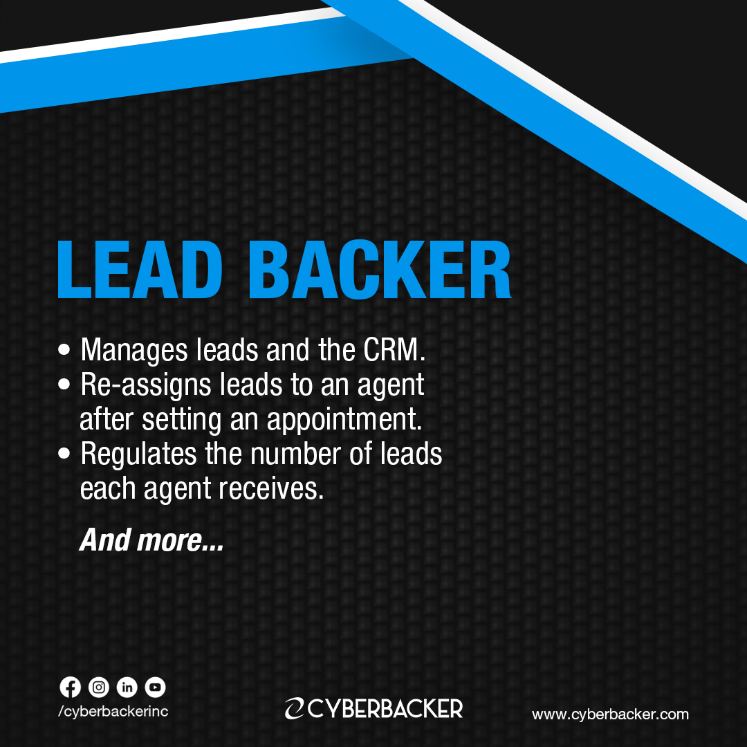 Cyberbacker Services - Lead Backer - Virtual Assistant