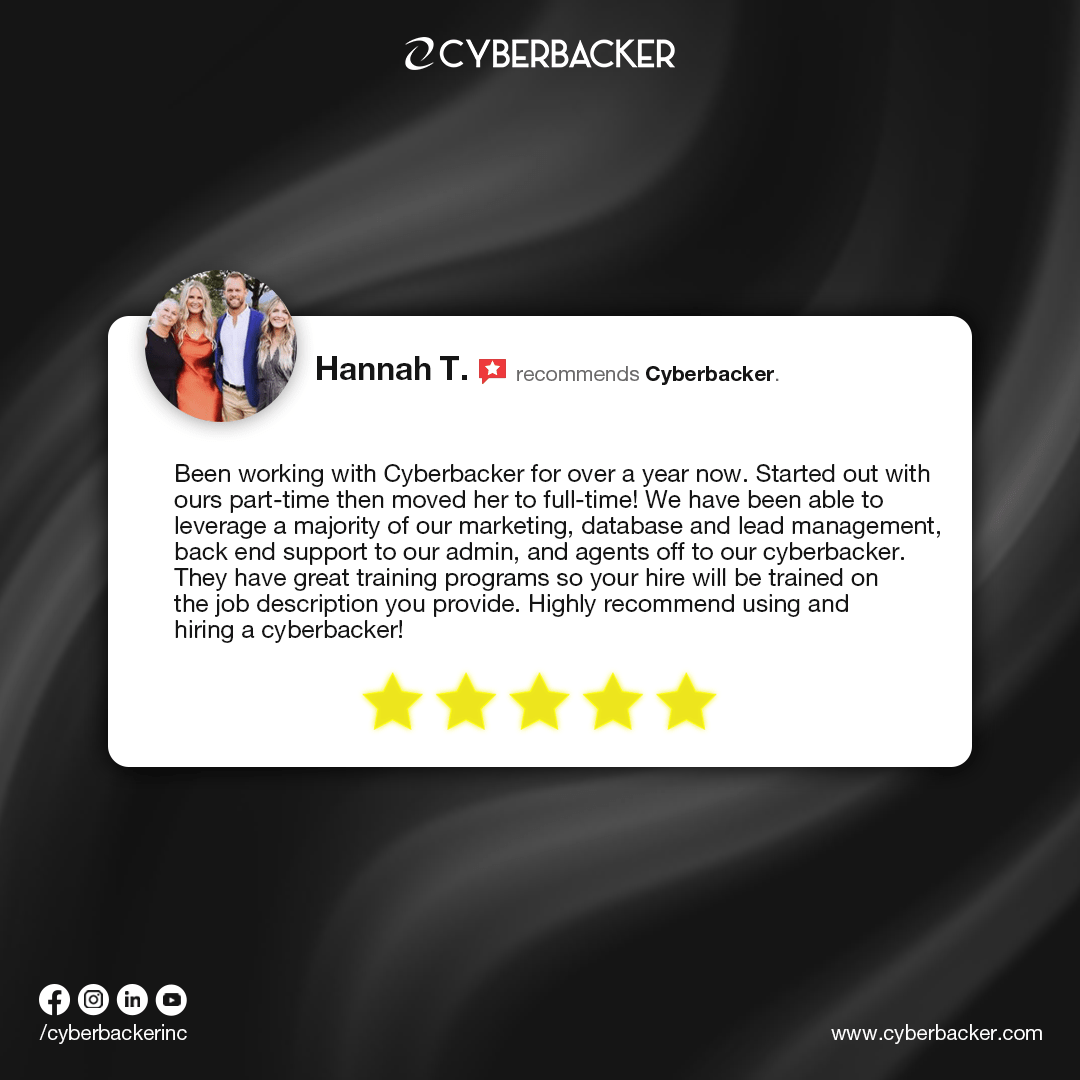 Facebook Positive Review - Virtual Assistant