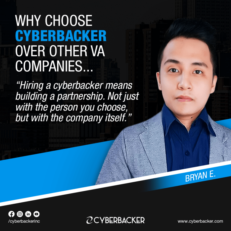 Why Choose Cyberbacker Over Other VA Companies - Virtual Assistant