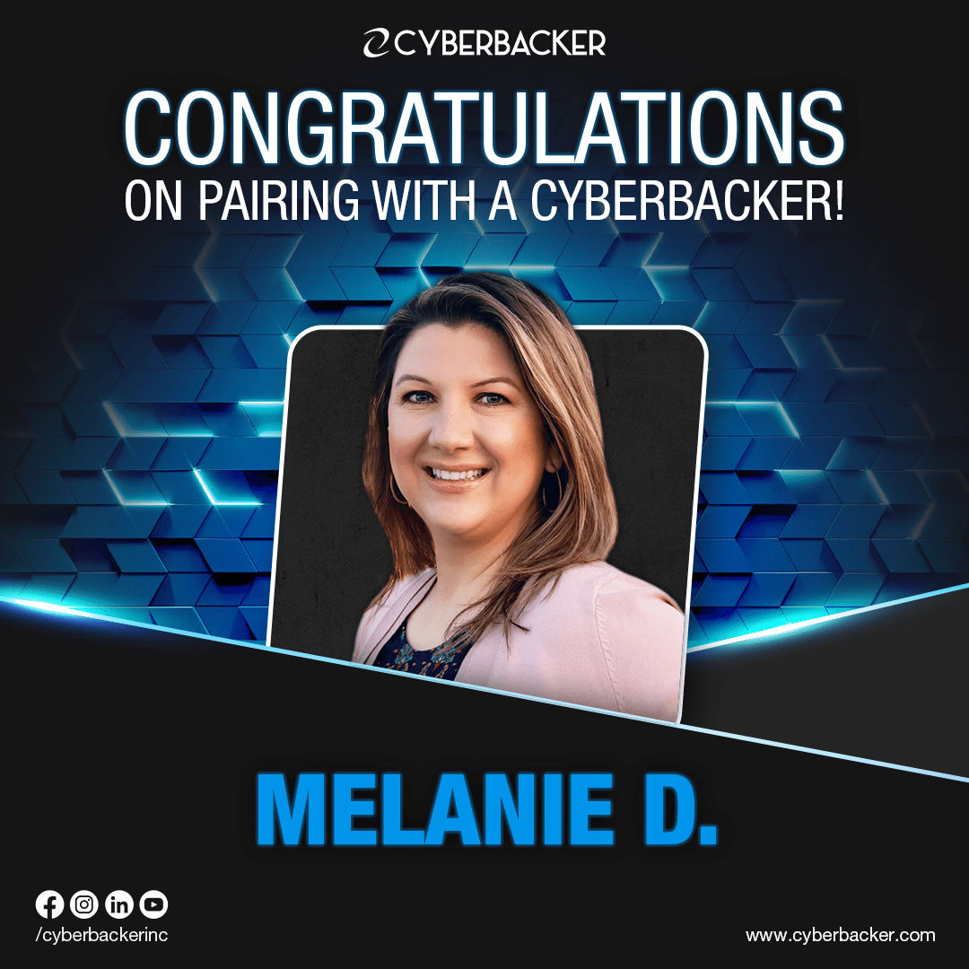 Congratulations On Pairing With A Cyberbacker - Virtual Assistant