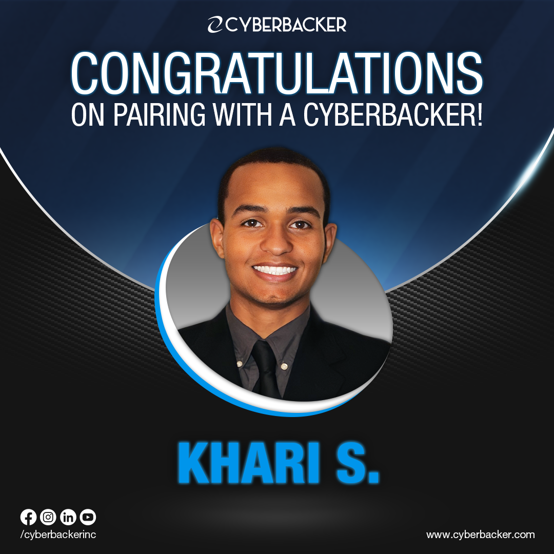 Congratulations On Pairing With A Cyberbacker - Virtual Services