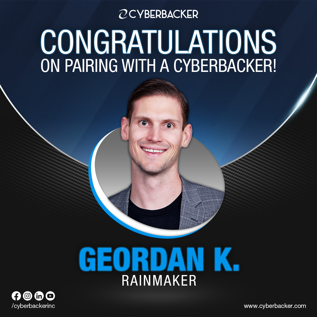 Congratulations On Pairing With A Cyberbacker - Virtual Services