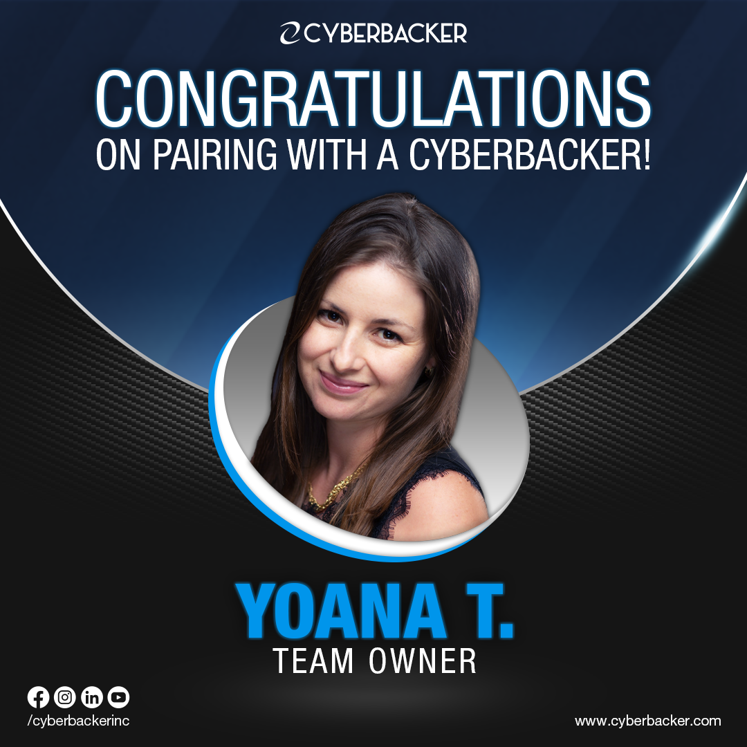 Congratulations On Pairing With A Cyberbacker - Virtual Services