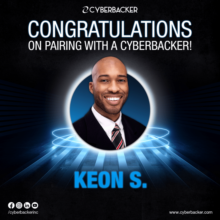 Congratulations On Pairing With A Cyberbacker - Virtual Services