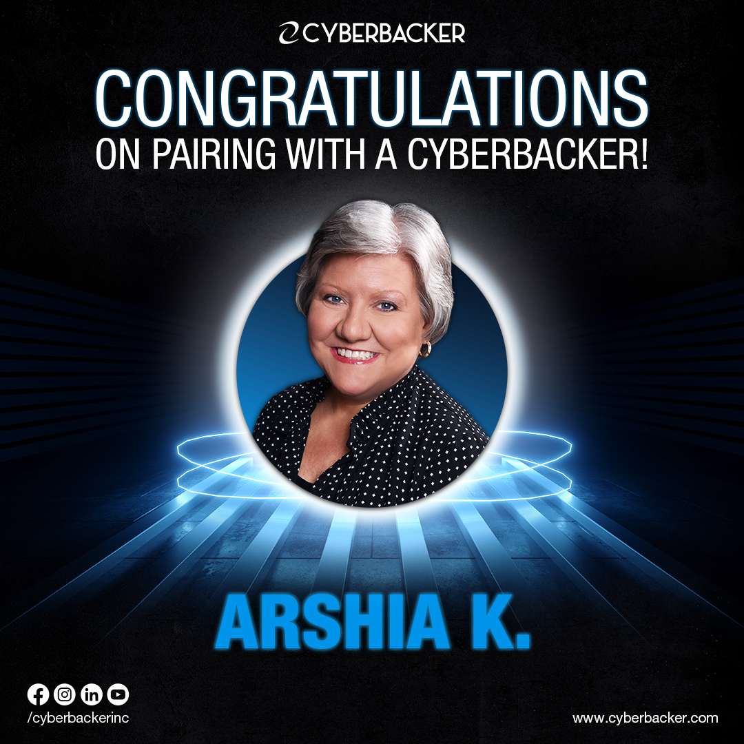 Congratulations On Pairing With A Cyberbacker - Virtual Services