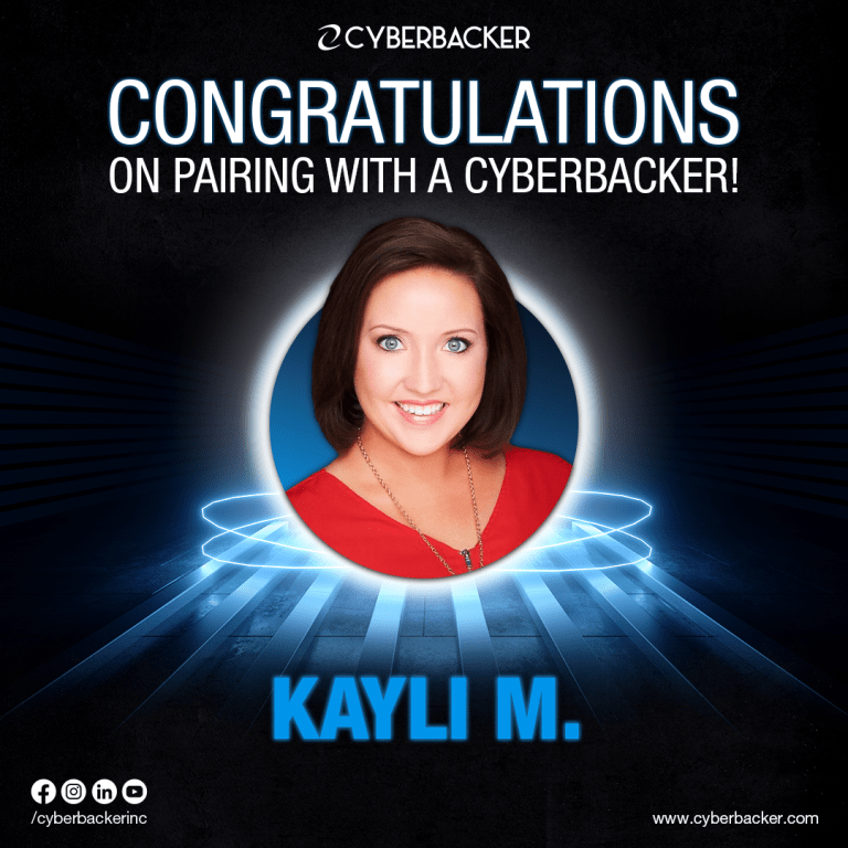 Congratulations On Pairing With A Cyberbacker - Virtual Services