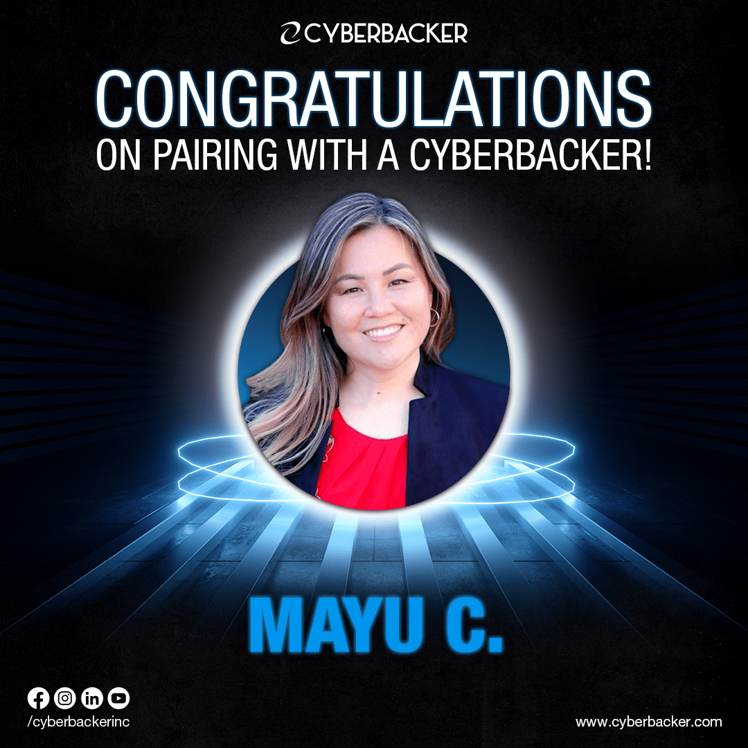 Congratulations On Pairing With A Cyberbacker - Virtual Services