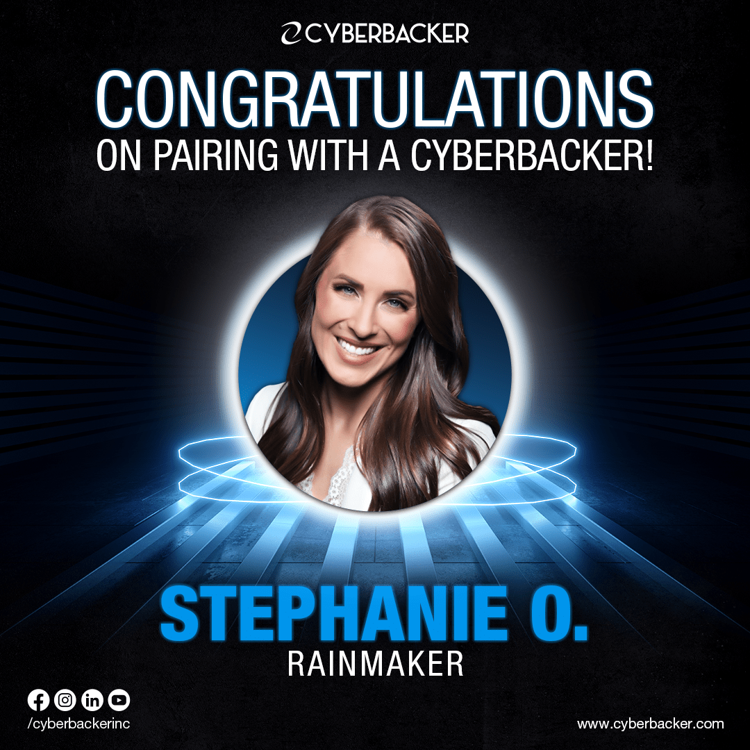 Congratulations On Pairing With A Cyberbacker - Virtual Services