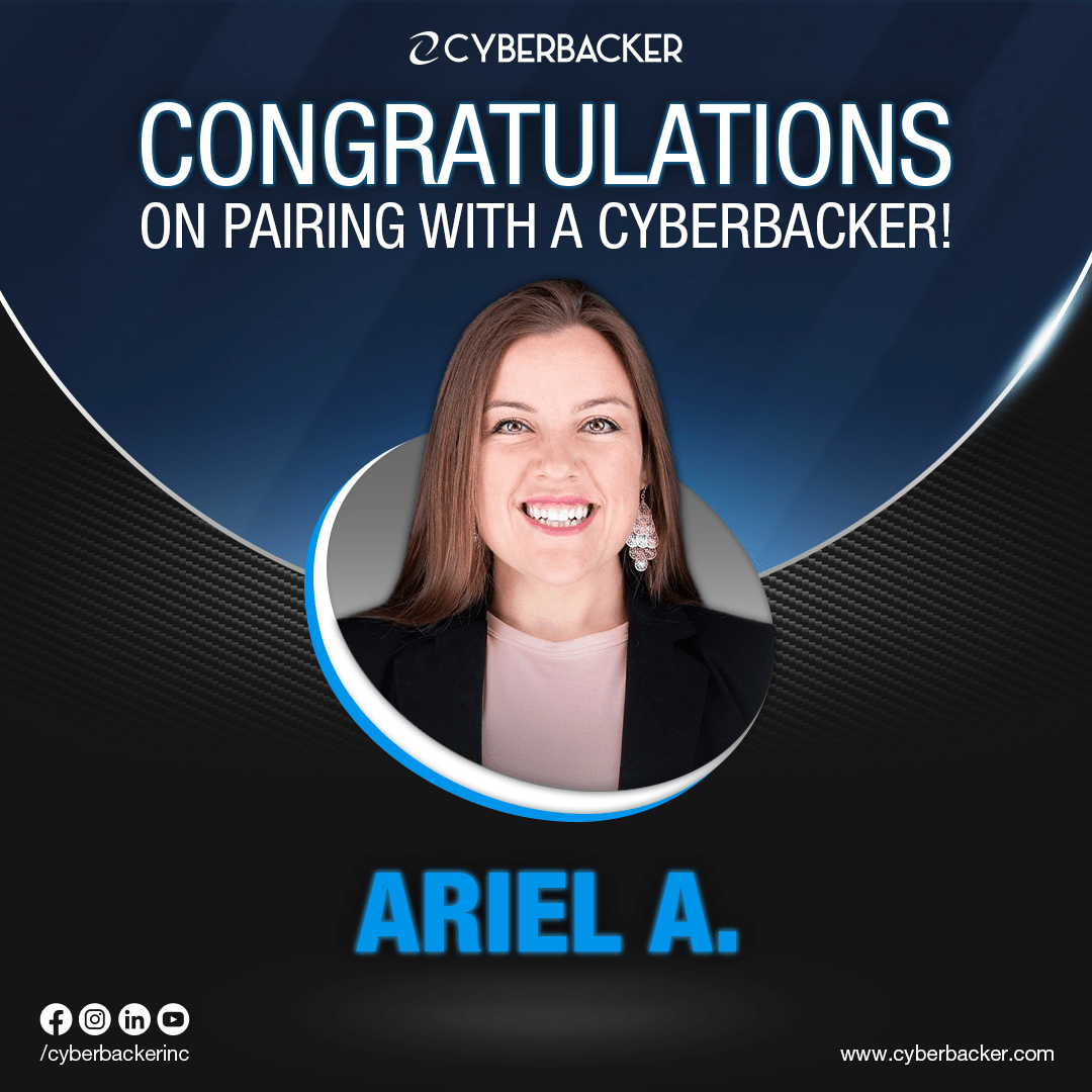 Congratulations On Pairing With A Cyberbacker - Virtual Services