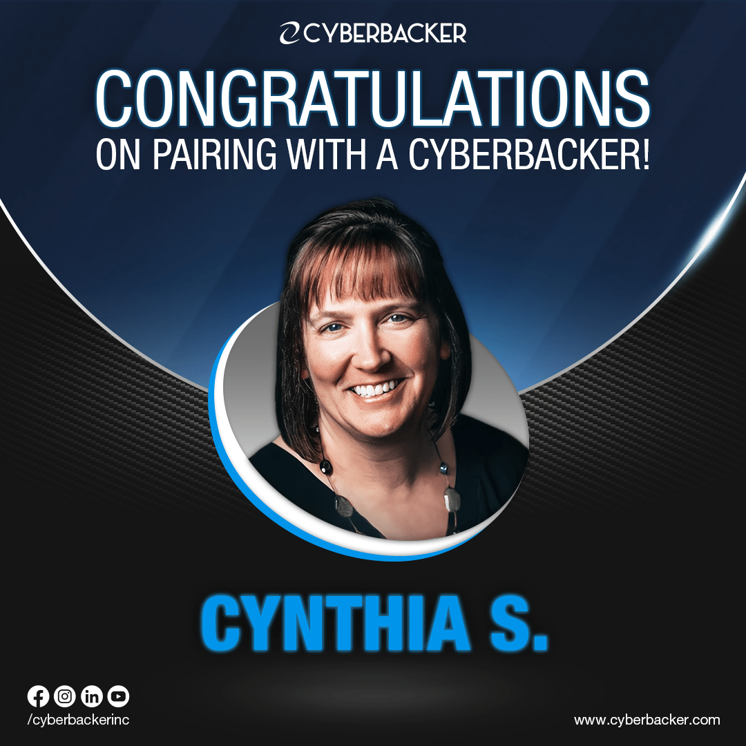 Congratulations On Pairing With A Cyberbacker - Virtual Services