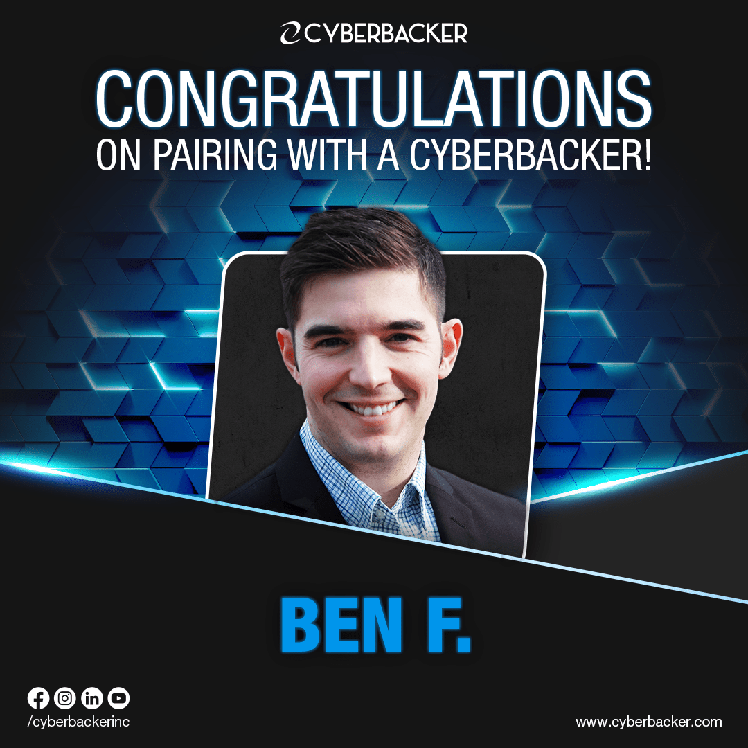 Congratulations On Pairing With A Cyberbacker - Virtual Services