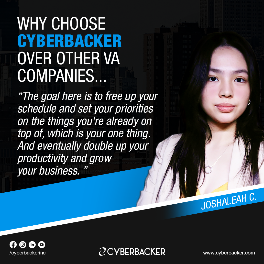 Why Choose Cyberbacker Over Other VA Companies - Virtual Assistant