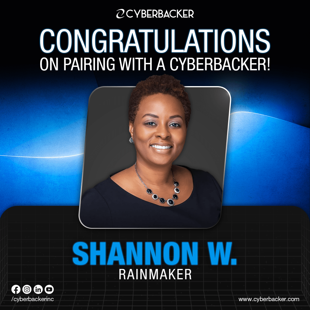 Congratulations On Pairing With A Cyberbacker - Virtual Services