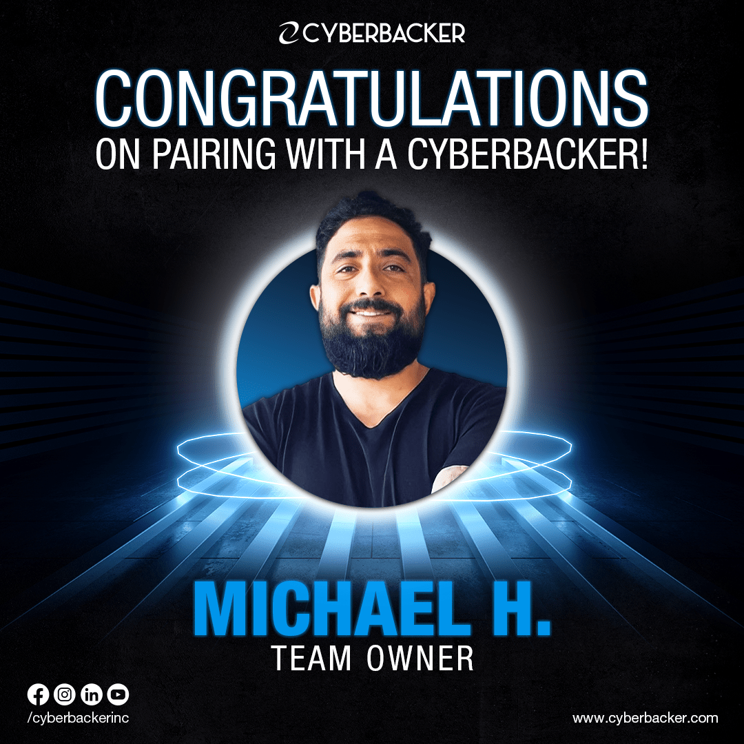 Congratulations On Pairing With A Cyberbacker - Virtual Services