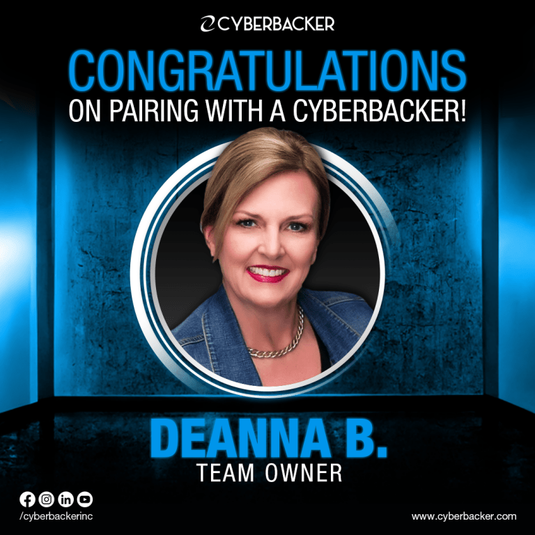 Congratulations On Pairing With A Cyberbacker - Virtual Services