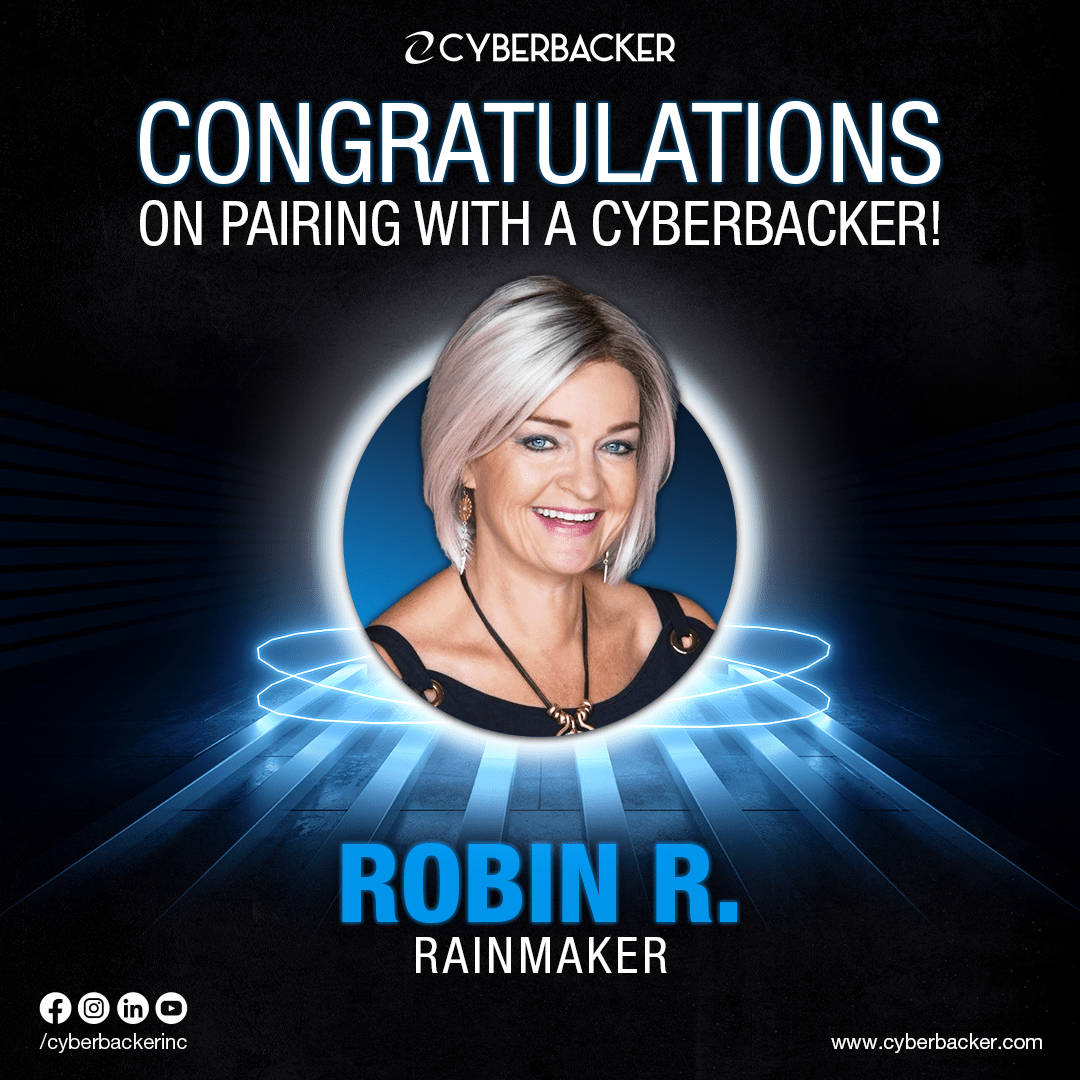 Congratulations On Pairing With A Cyberbacker - Virtual Services