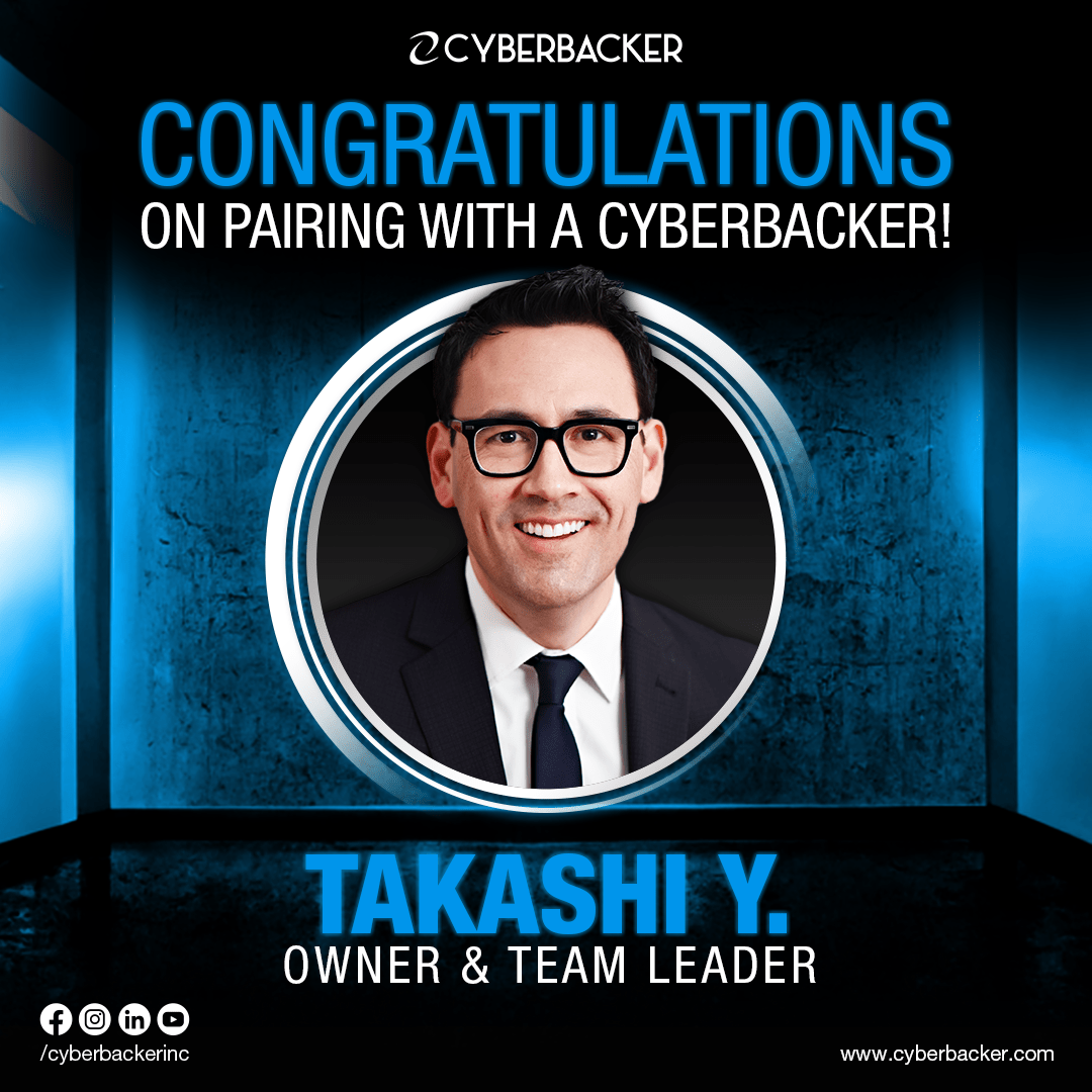 Congratulations On Pairing With A Cyberbacker - Virtual Services