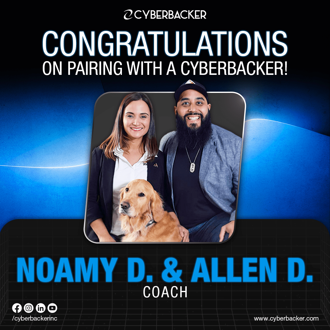 Congratulations On Pairing With A Cyberbacker - Virtual Services