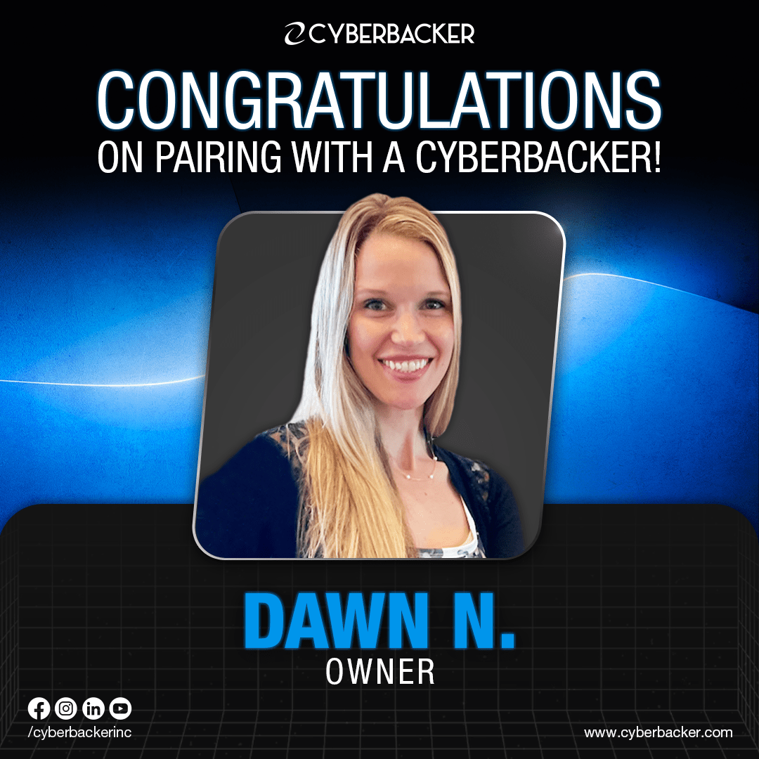 Congratulations on Pairing with a Cyberbacker - Virtual Assistant