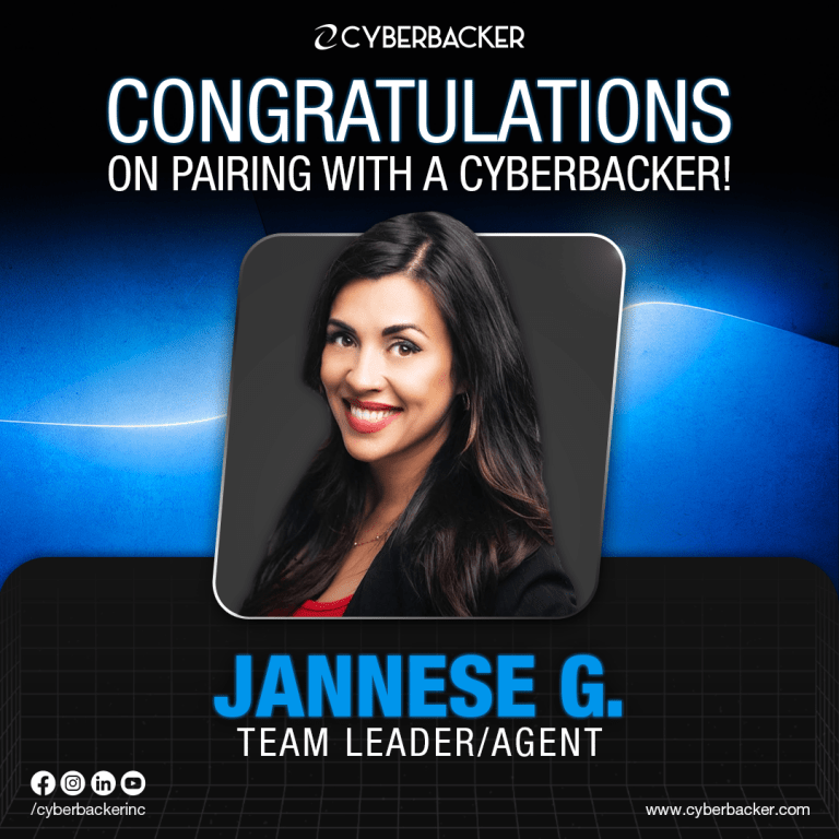 Congratulations on Pairing with a Cyberbacker - Virtual Assistant
