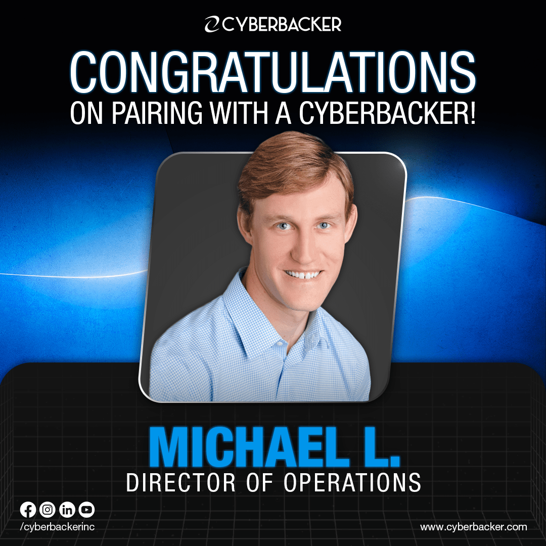 Congratulations on Pairing with a Cyberbacker - Virtual Services