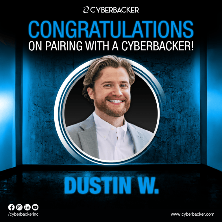 Congratulations on Pairing with a Cyberbacker - Virtual Services