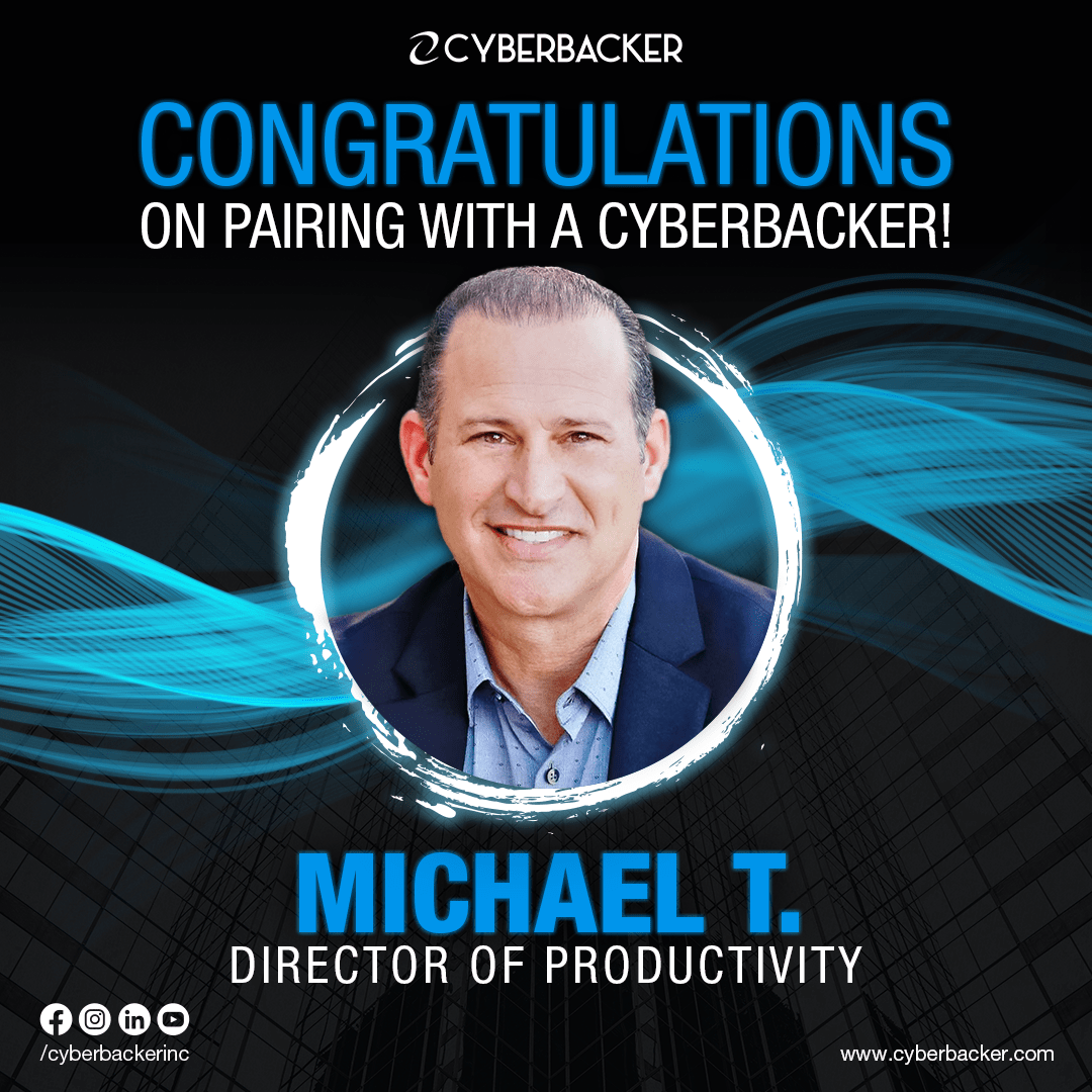 Congratulations On Pairing With A Cyberbacker - Virtual Services