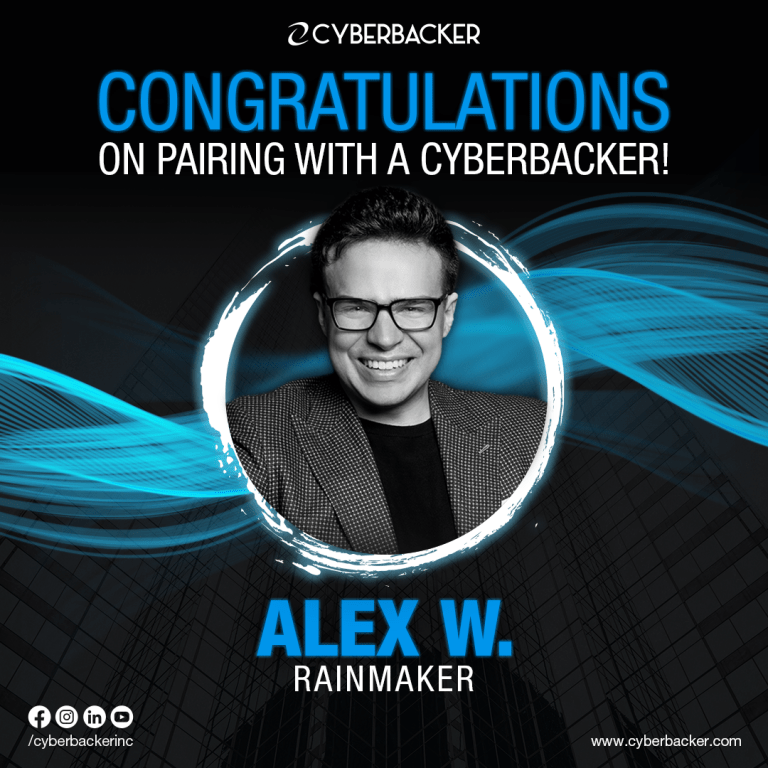 Congratulations On Pairing With A Cyberbacker - Virtual Services