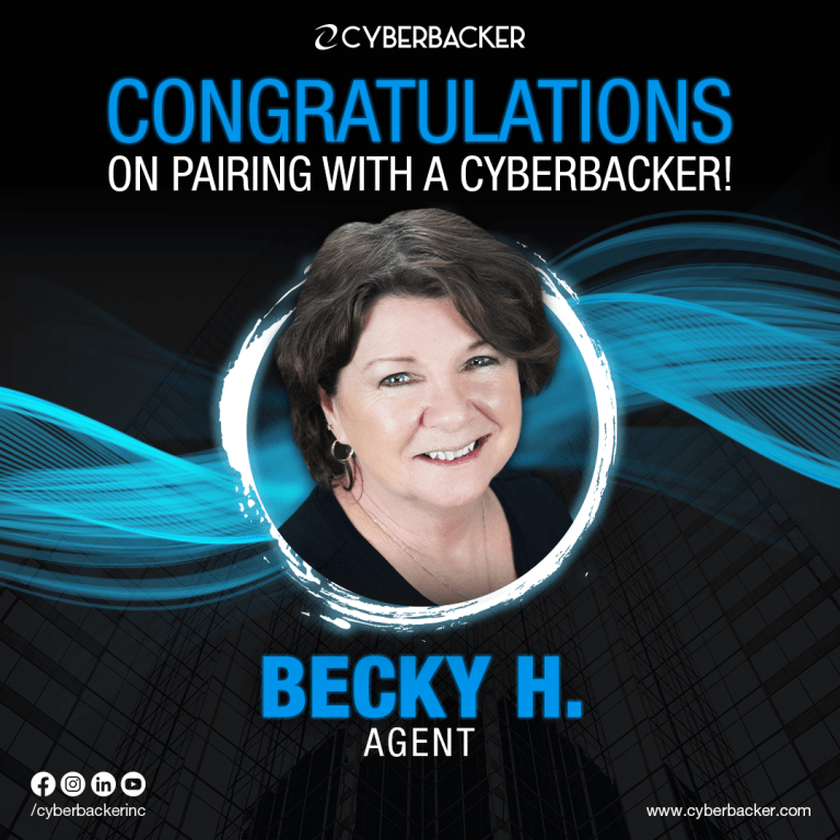 Congratulations On Pairing With A Cyberbacker - Virtual Services