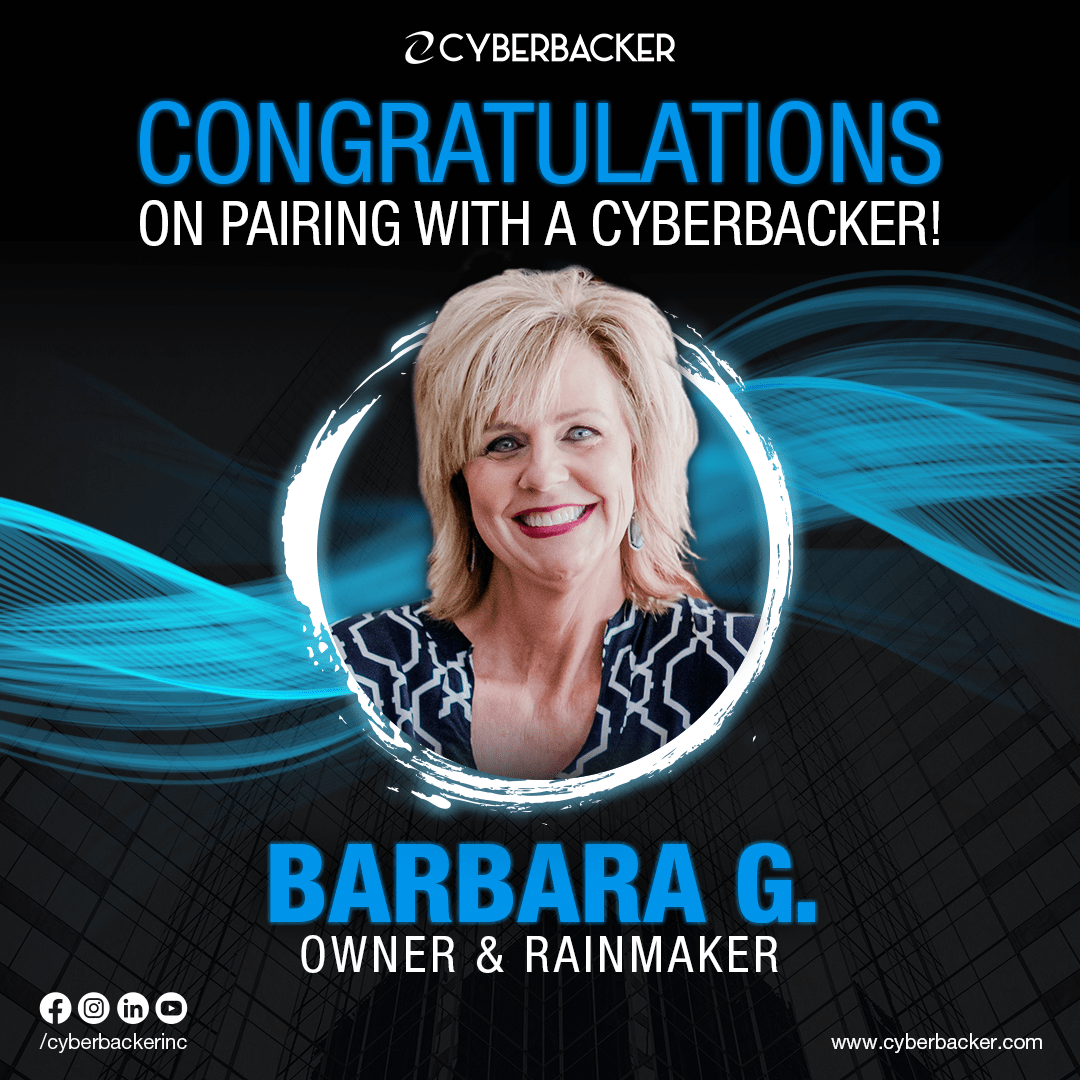 Congratulations On Pairing With A Cyberbacker - Virtual Services